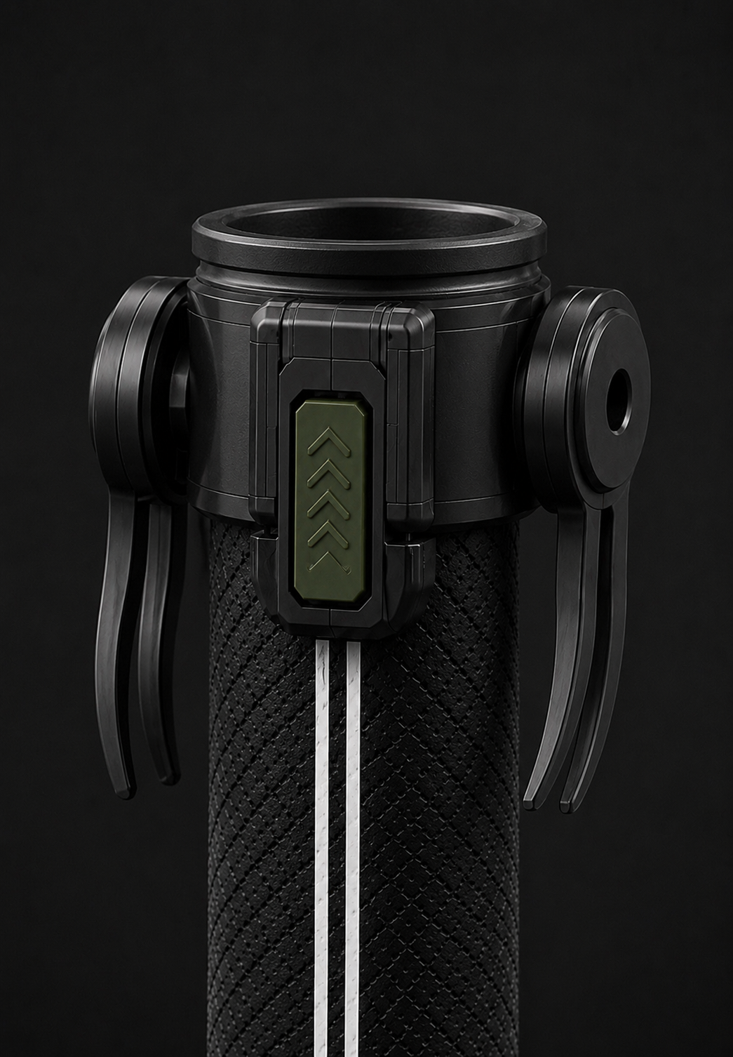 Green Lock 4-in-1 golf multi-tool featuring a divot repair tool, golf ball marker, and ball picker upper attached to a putter